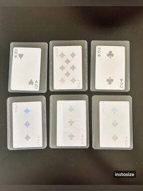 Dior Joy Collectible Card Set - 6 Cards in Cases